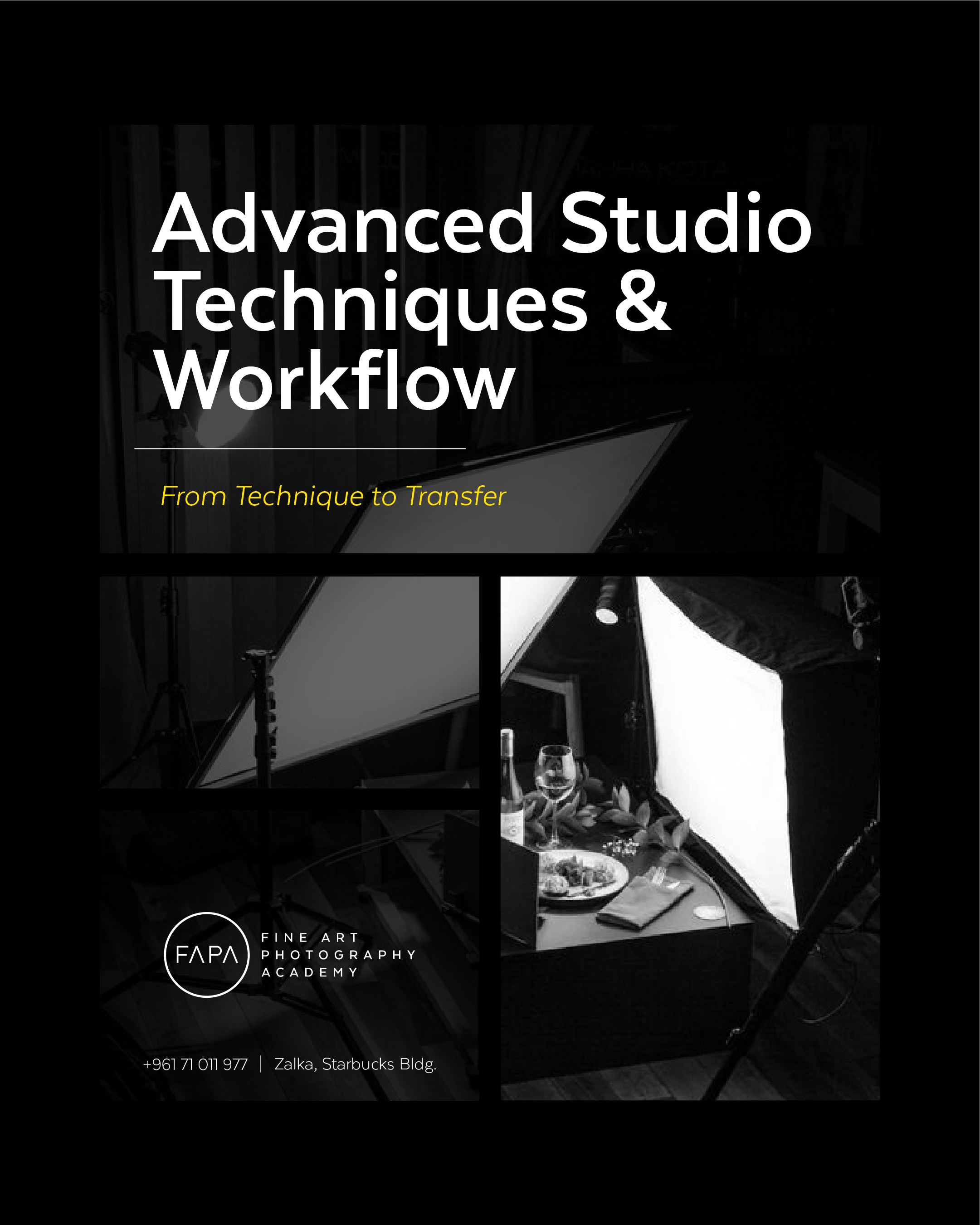 Advanced Photography & Workflow